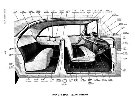 Chevy Bel Air parts catalog